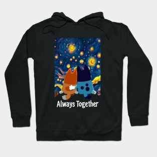 BLUEY ALWAYS TOGETHER Hoodie